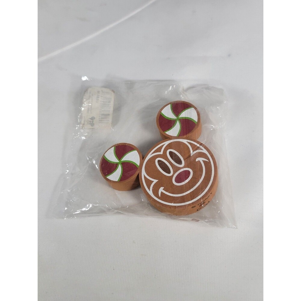 NIP Disney Mickey Mouse Gingerbread Cookie Collectible Antenna Topper Ornament